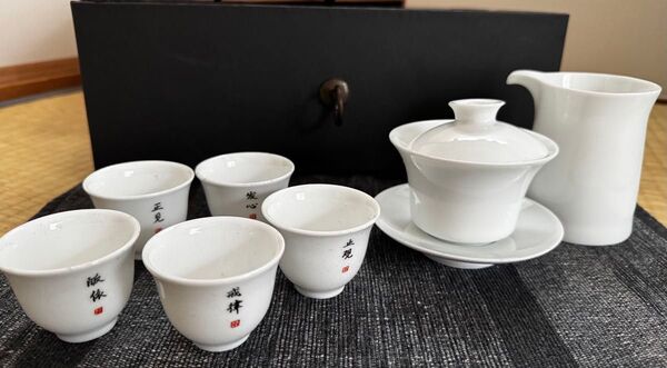 景徳鎮 中国茶器セット 蓋碗 中国茶芸