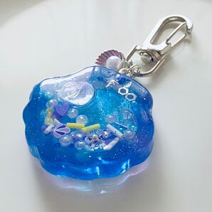 貝殻のキーホルダー キーホルダー チャーム