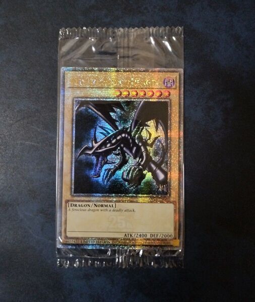 遊戯王カード 真紅眼の黒竜 英語版 EU版 25thシークレット