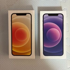 iPhone12 パープル 箱