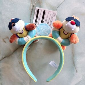 カチューシャ ディズニー チップとデール スイスイサマー