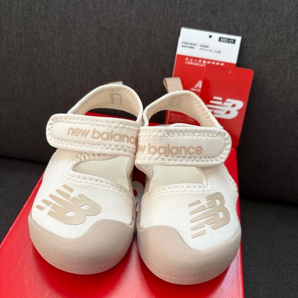 新品 NEW BALANCE キッズ サンダル トープ 14cm