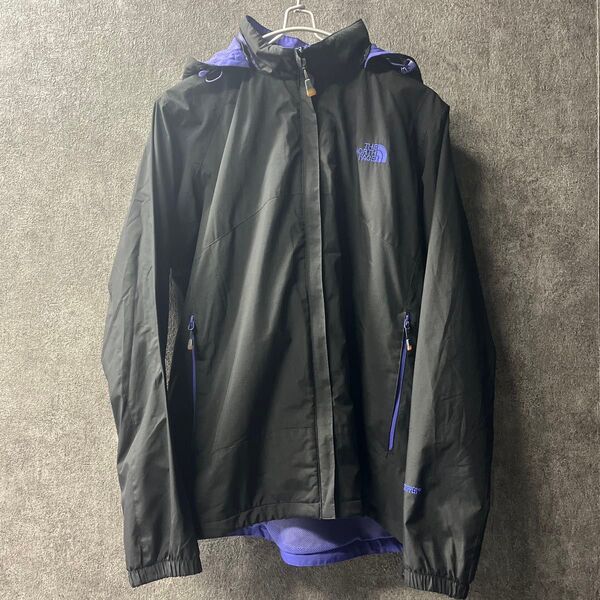 95/XL THE NORTH FACE ノースフェイス マウンテンパーカー ナイロンジャケット ブラック レディース