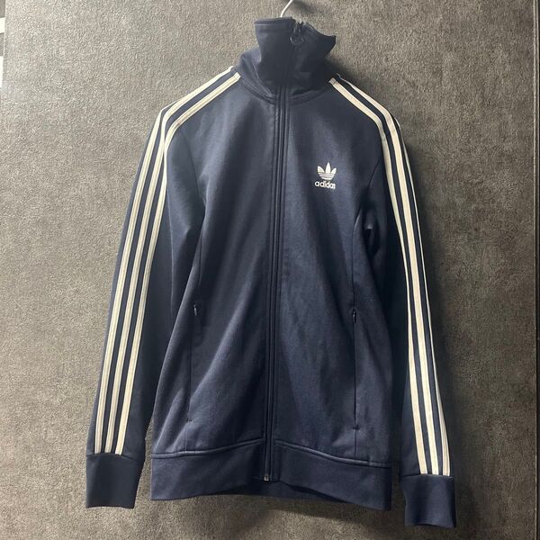 90/S adidas アディダス トラックジャケット トレフォイル ネイビー メンズ