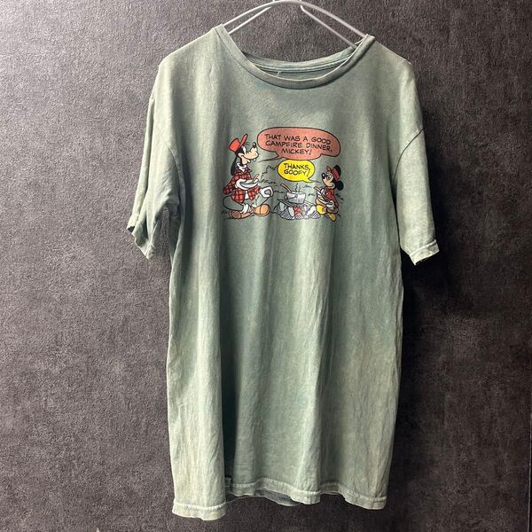 Mサイズ Disney vintage ディズニー ビンテージ Tシャツ レトロミッキー