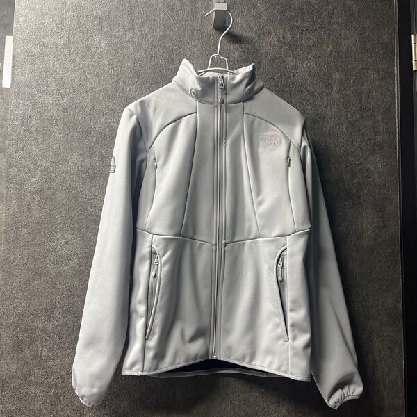 90/M THE NORTH FACE ノースフェイス マウンテンパーカー 裏起毛 グレー