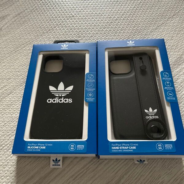 【新品未開封】adidas iPhone13miniケース2つセット