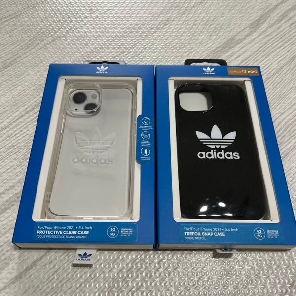 【新品未開封】 iPhone ケース adidas2つセット2021、5.4インチ(13mini)
