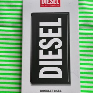 DIESEL iPhone14 Plus ブックレットケース ブラック 未使用