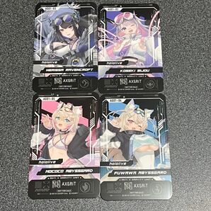 hololive Advent POPUP SHOP 特典カード風プラスチックカード4種