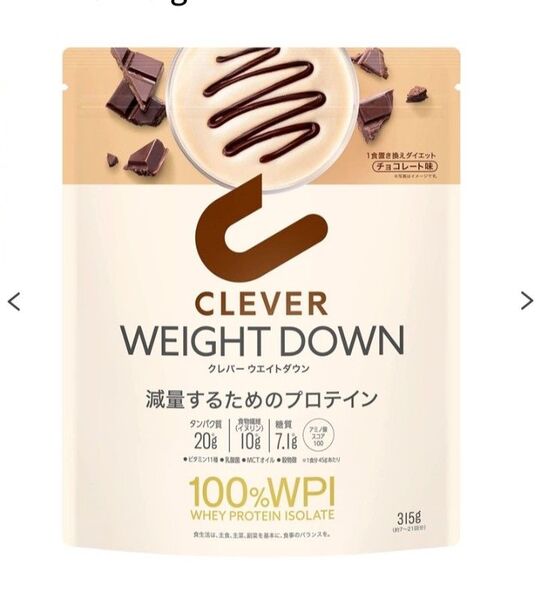 クレバー ホエイ プロテイン ウエイトダウン チョコレート味 315g