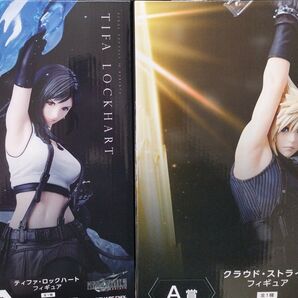 FINAL FANTASY VII FF7 REBIRTH発売記念くじ ラスト賞ティファ・ロックハート A賞クラウド 2点セット