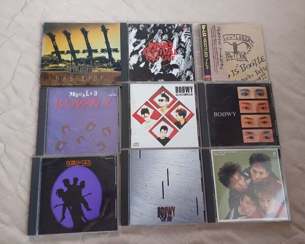 BOOWY、De-LAX、D'ERLANGER BUCK-TICK JUN SKY WALKER(S) 14枚セット