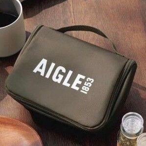BE-PAL6月号付録 AIGLE 吊るせるマルチギア ポーチ