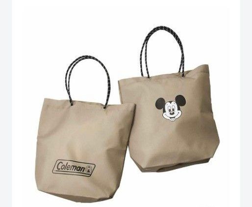 オトナミューズ7月号付録 コールマン ディズニー両A面トートバッグ