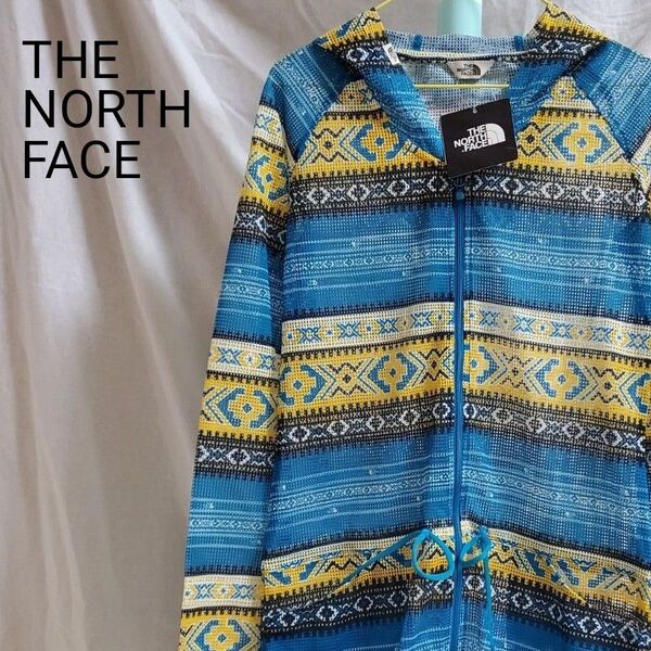 THE NORTH FACE メッシュ ロングジップアップ 新品 レディース 75XS
