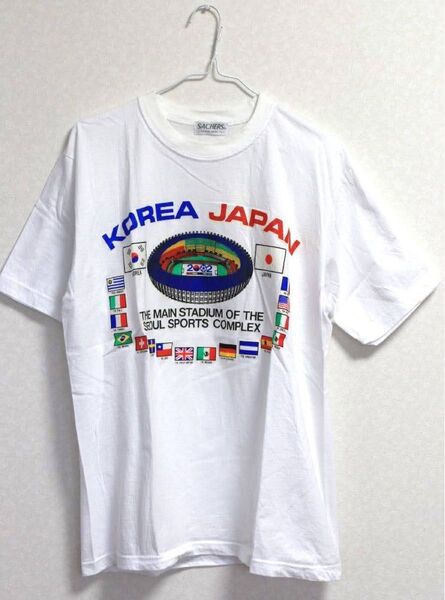 ワールドカップTシャツ 2002年 KOREA/JAPAN(Lサイズ)