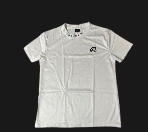 【新品未使用】マルボンゴルフ サラサラ仕様 クルーネック Tシャツ L ホワイト