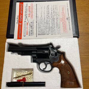 タナカ M19 Combat Magnum version3 black 4inch Heavy weight ガスガン