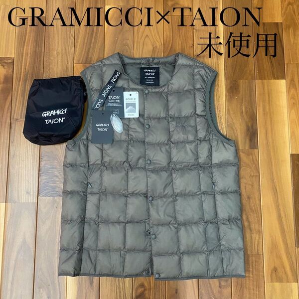 未使用 GRAMICCI TAION グラミチ タイオン インナーダウンベスト ダウンベスト DOWNVEST