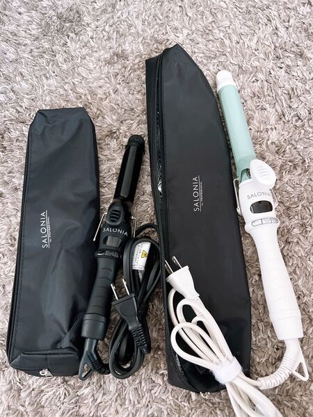 SALONIA サロニア ヘアアイロン コテ セット