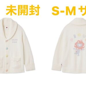 万博 限定 エアリーモコ ミャクミャク ショール カーディガン ジェラピケ S-Mサイズ パジャマ 大阪万博 ジェラートピケ
