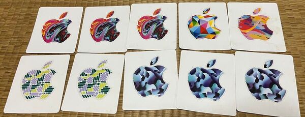 iTunes Apple ステッカー シール