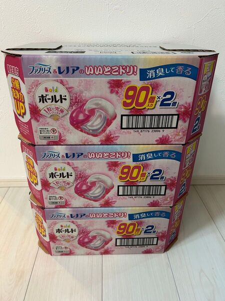 コストコ ボールド ジェルボール 4D プレミアム 90個入り × 6袋 合計540個