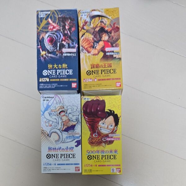 ONE PIECE カードゲーム ブースターパック 4箱セット