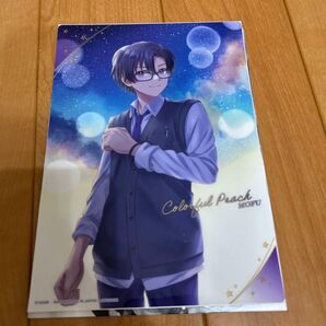 カラフルピーチ クリアポスター2 もふ