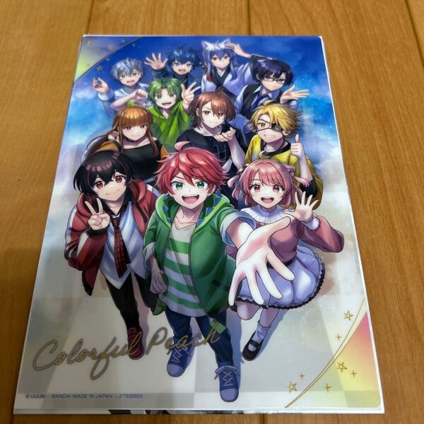 カラフルピーチ クリアポスター2 全員集合