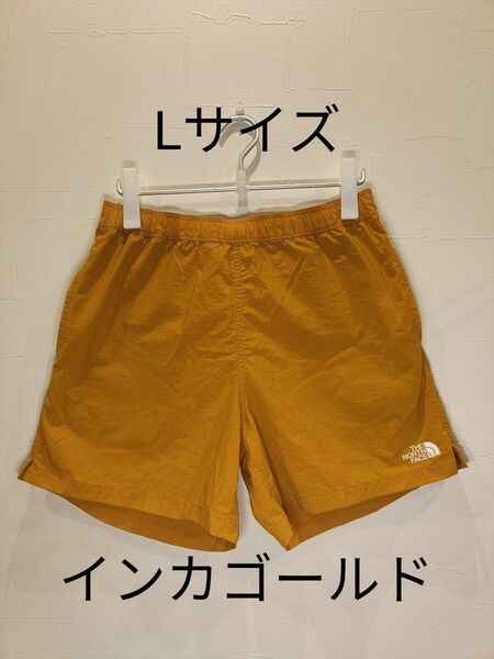 【美品】THE NORTH FACE ノースフェイス バーサタイルショーツ Lサイズ インカゴールド