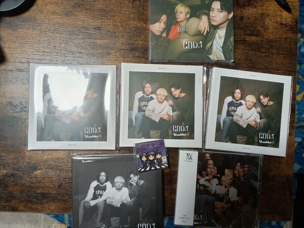 Number_i GOD_i iLYs Edition(GOD_i、INZM、BON各ver.まとめ買い特典、初回生産限定版A、B