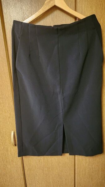 【大きいサイズレディス】ロングスカート3L GU 黒