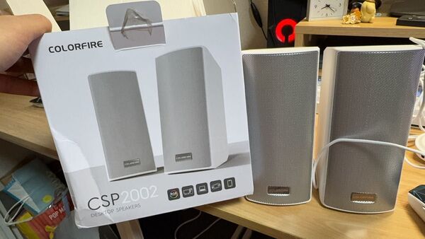 colorfire csp2002 パソコンスピーカー USB、Bluetooh対応 RGB