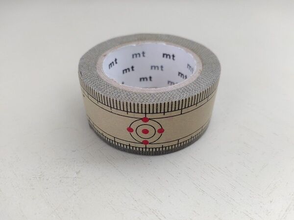 カモ井 定規 ものさし レトロ マスキングテープ mt 身長 柱 家具 使い方いろいろ