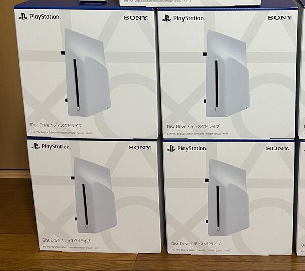 PS5 ディスクドライブ ソニー プレイステーション5 CFI-ZDD1 4台 新品未開封