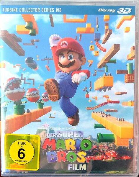 日本未発売 ザ・スーパーマリオブラザーズ・ムービー 3D ブルーレイ 輸入盤 日本語無し 新品未開封品