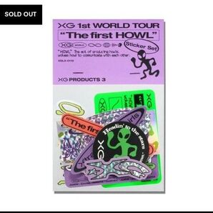 XG ステッカー ワールドツアー 公式グッズ