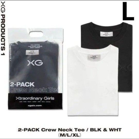 XG Crew Neck Tee Tシャツ L 公式グッズ