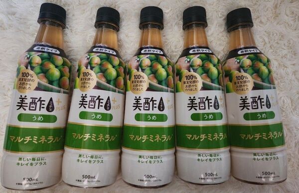 美酢ミチョ+PLUS うめ マルチミネラル 500ml×5