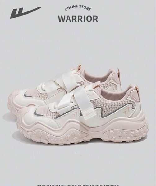 SHEIN WARRIORスニーカースポーツ厚底シーイン