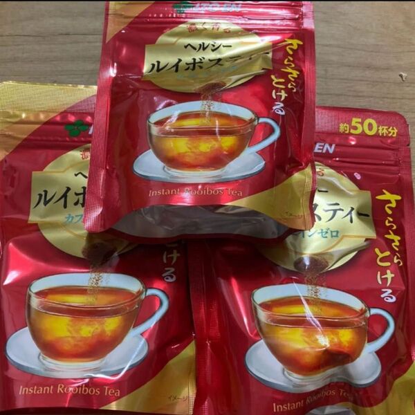 さらさらとける 濃く香るヘルシールイボスティー 40g 伊藤園 3袋