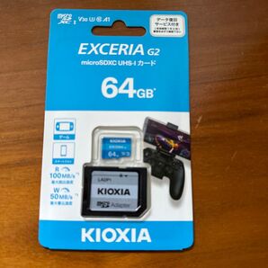 KIOXIA キオクシア microSDXCカード EXCERIA (Class10/64GB) KMU-B064GBK