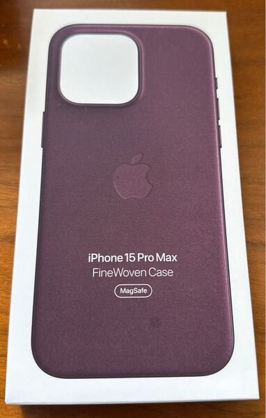 アップル MagSafe iPhone15 Pro Max ファインウーブンケース Apple