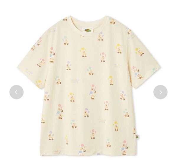 スーパーマリオ ジェラピケコラボ ピノキオTシャツ