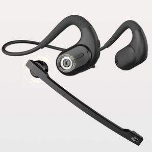 Bluetooth5.3ヘッドセットマイク脱着式 2台同時接続 IPX5防水