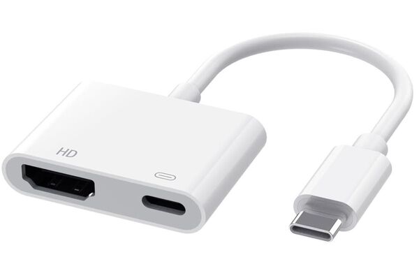 HDMI type-c変換iPhone 16/15 HDMI 変換ケーブル 4K