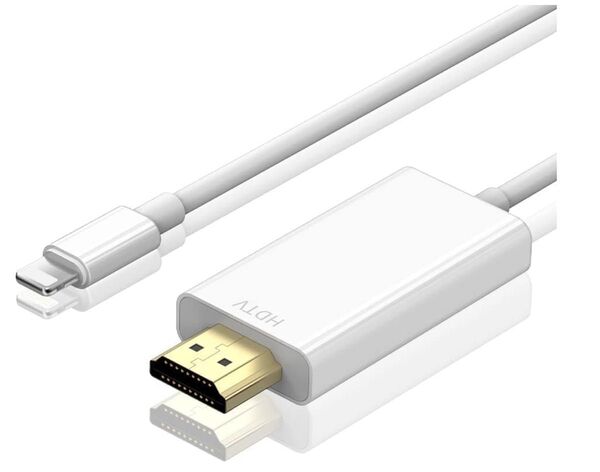 iPhone ライトニングHDMI変換ケーブル2M1080PiPad/IOS対応