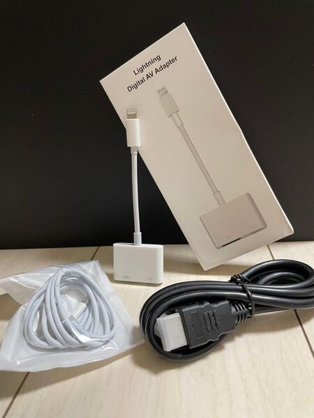 iphone HDMI変換アダプタ /3m HDMI ケーブル 3点セット